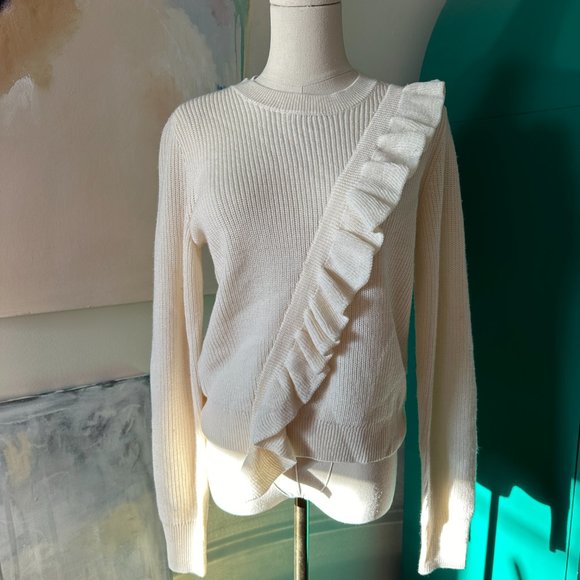 Joie Vivianna Cream Wool Blend Sweater‎ - Picture 1 of 11